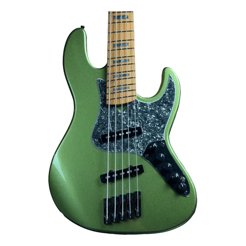Baixo Fender Deluxe Active Jazz Bass V Pau Ferro Surf Pearl