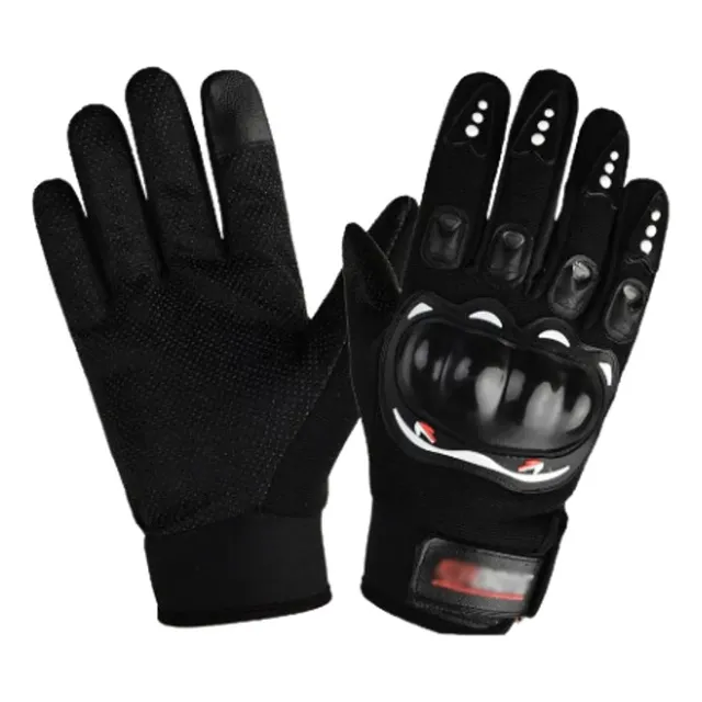 Guantes De Moto Para Hombres Y Mujeres Color Negro Talla L