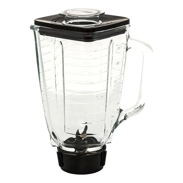 Kit de vaso y tapa de vidrio para batidora Osterizer