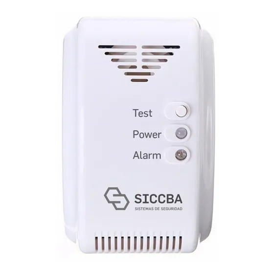 Detector Dual Monóxido De Carbono Y Gas Natural 220v
