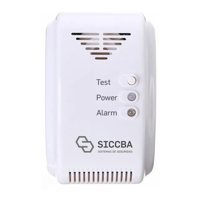 Detector Dual Monóxido De Carbono Y Gas Natural 220v