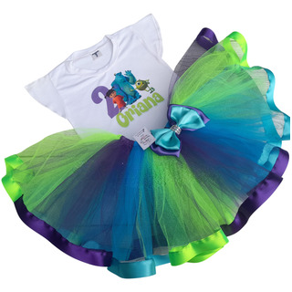 Disfraz Tutu Personalizado Monsters Inc Disfraz Tutu Personalizado Monsters Inc