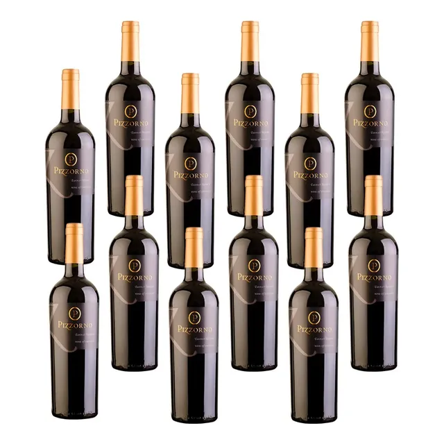 Pack X12 Vino Pizzorno Tannat Reserva 2017 Febo