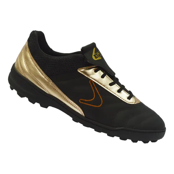 Botin Cal-se Baby Papi Futbol Adulto Talles 34 Al 45 Neg/oro
