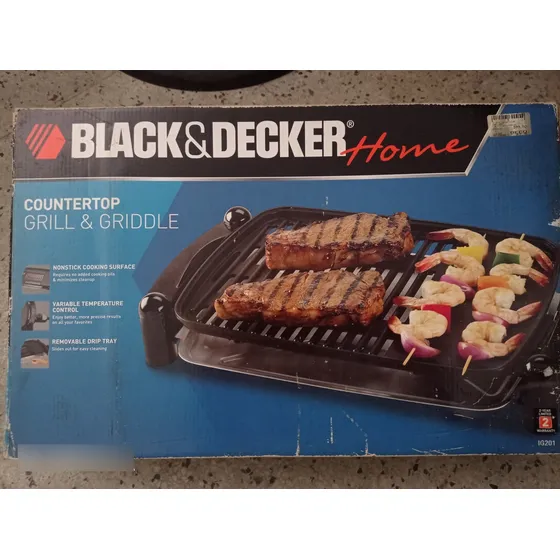 Parrillera Plancha Eléctrica Black&decker Usada