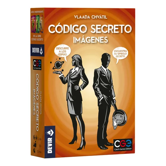 Código Secreto: Imágenes Devir Juego de Mesa en Español