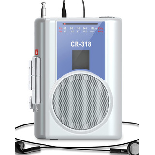 Reproductor/grabador De Casets Con Auriculares Y Radio Am/fm Reproductor/grabador De Casets Con Auriculares Y Radio Am/fm