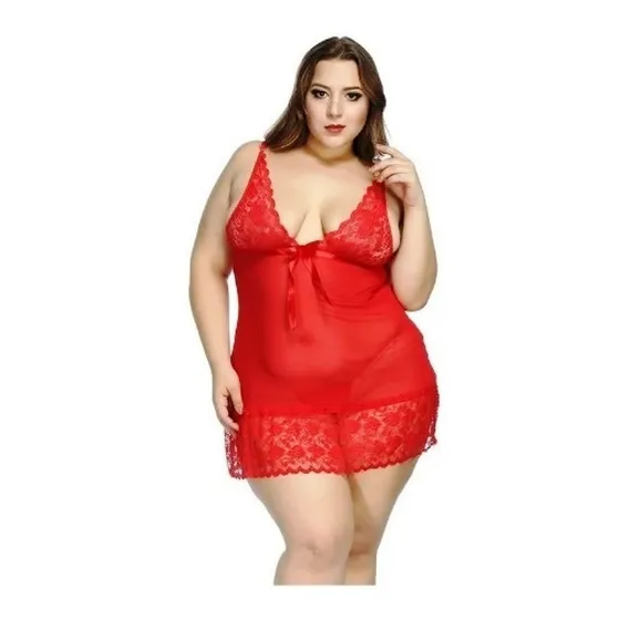 Sexy Babydoll Tallas Plus, En Suave Tela, Diferentes Modelos