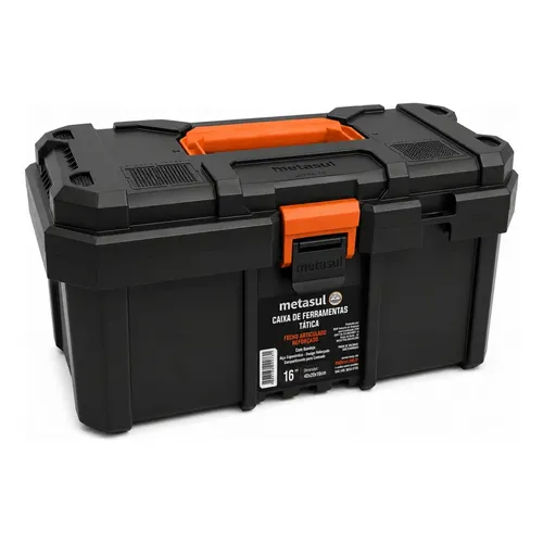 Caixa Modular Dexter Pro Plástico 14L 12,5x30,7x52,6cm Preto