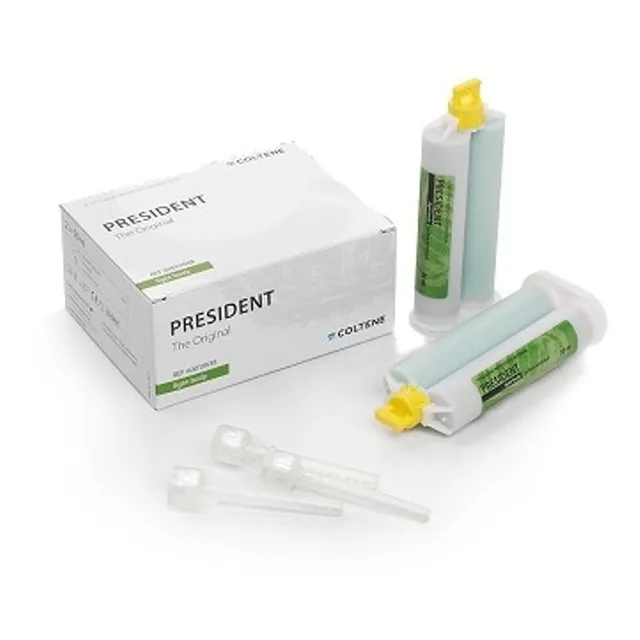 Silicona Adicion President Coltene Cartuchos Light/regular