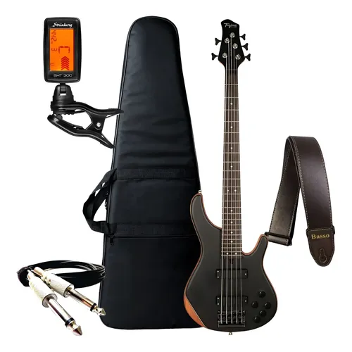 Contrabaixo 5 Cordas Seizi Titan Titanium Ativo Com Bag | MercadoLivre