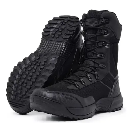Bota Acero Ponto 50 Coe Preto Couro Tatica Coturno Preto 40 Br