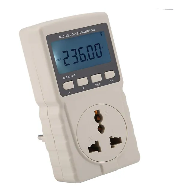 Medidor De Consumo (220v Vatímetro) Monitor Eléctrico