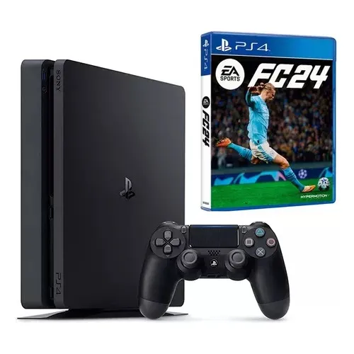 Oferta Sony Playstation Ps4 10 Juegos 1tb + Fc24 Fisico!!
