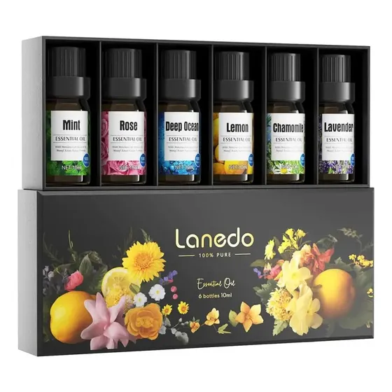  Kit De Aceites Esenciales Puros 100% Naturales