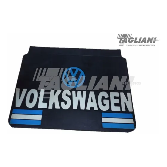 Par Barreros Camion Vw Volkswagen 46 X 35 Con Logo Y Bandera