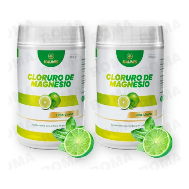 Pack 2 Cloruro De Magnesio En Polvo 600g Kauinis