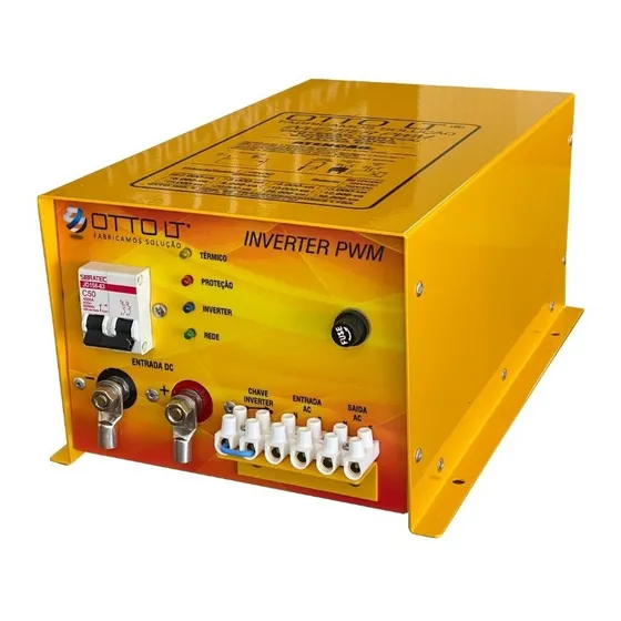 Inversor De Tensão Senoidal 12v 24v 48v 2000va 2000w 2kva
