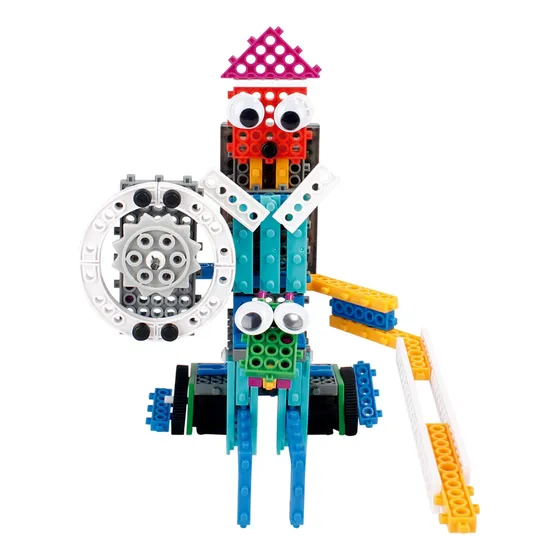 Set De Construcción Robot De Juguete 4en1 Con Control