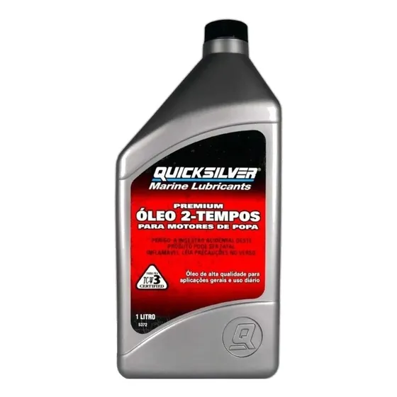 Óleo de motor Quiksilver 2 tempos TC-W3 2 Tempos para náutico de 1 unidade x 1L