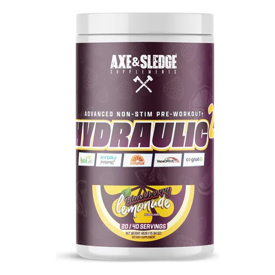 Axe And Sledge Hydraulic 2 40 Servicios 452 Gr Sabor Blackberry Lemonade
