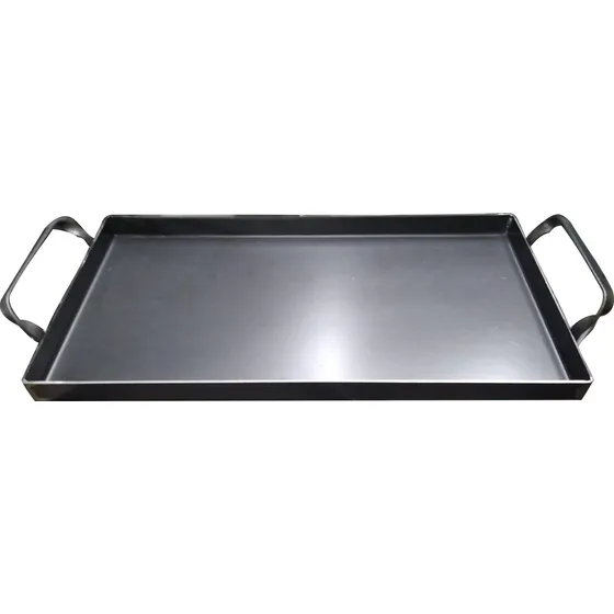 Plancha Chivitera Hierro 2 Hornallas La Mejor Oferta !!