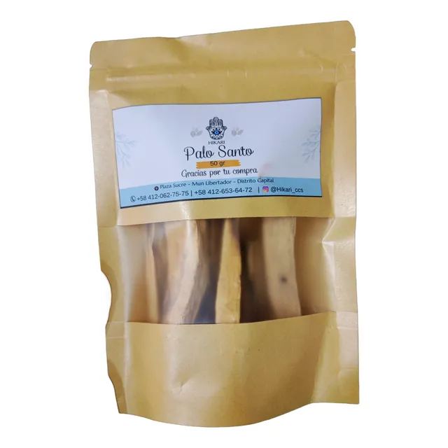 Palo Santo Madera Sagrada 1kg Bolsa Incienso Natural