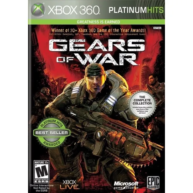 Gears Of War 1 Complete Collection Xbox 360 Nuevo 