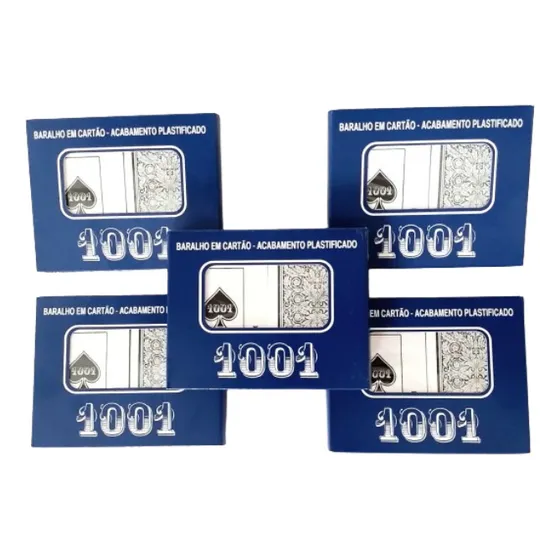 10 Baralhos 1001 Plastificado Copag