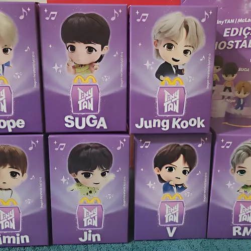 Funko Pop Bts Butter Army K Pop Boys Idol 7 Pack Original V