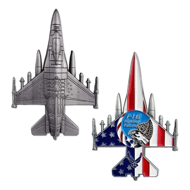 Moneda F-16 De La Fuerza Aérea De Los Estados Unidos 