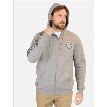 Poleron Fz Oceanx Gris Hombre Rip Curl