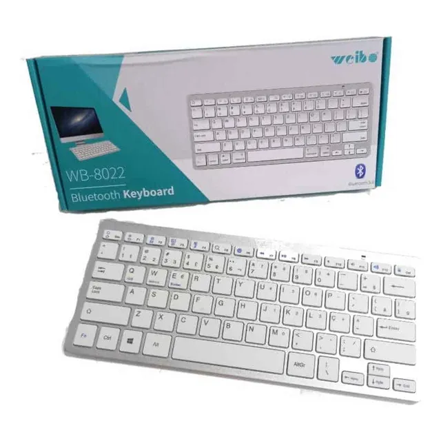 Mini Teclado Inalambrico Bluetooth Weibo Wb-8022