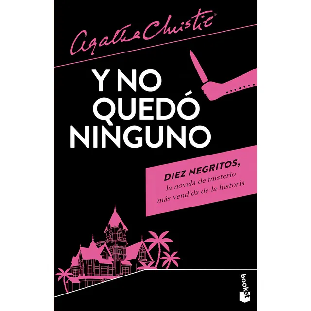 Y No Quedo Ninguno-promo: Diez Negritos, La Novela De Misterio Más Vendida De La Historia, De Agatha Christie., Vol. 1. Editorial Booket, Tapa Blanda, Edición 1 En Español