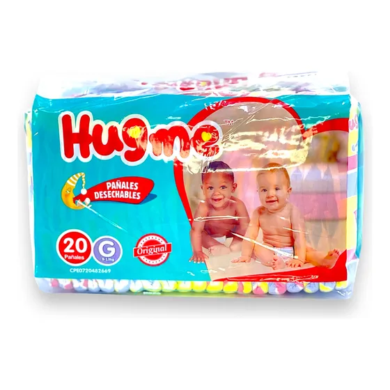 Pañal Hugme Talla G 20u