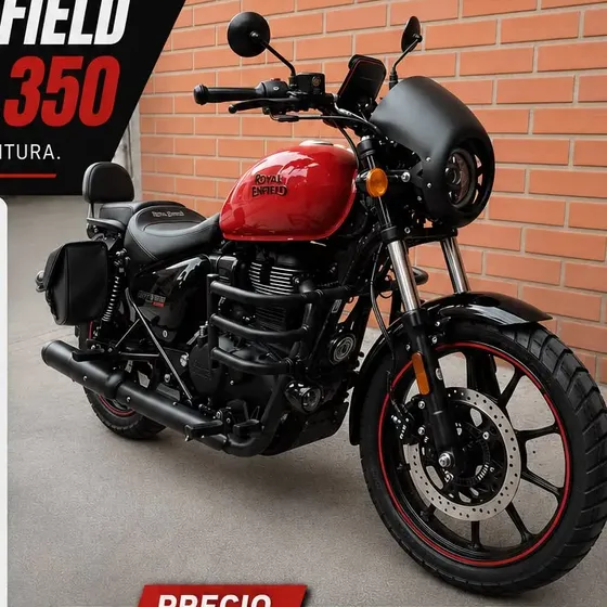Meteor 350 Fire Ball Red