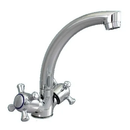 Griferia Fregadero Cuello Cisne Plast Cromado Wequp Gpa075