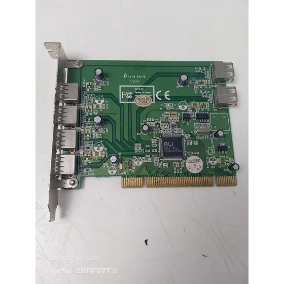 Tarjeta De Computadorausb 5273-(6) Pci Card Usada