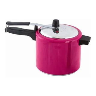 Panela De Pressão 4.5 L Rosa Pink Aluminio Extra Forte Panela De Pressão 4.5 L Rosa Pink Aluminio Extra Forte