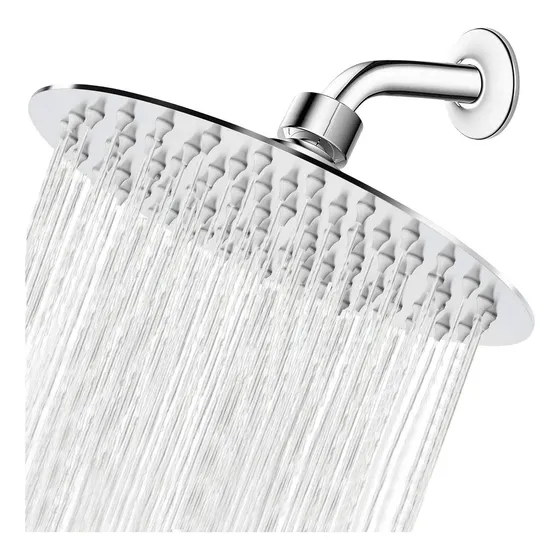Cabezal De Ducha De Lluvia Nearmoon 20 Cm Acero Inoxidable