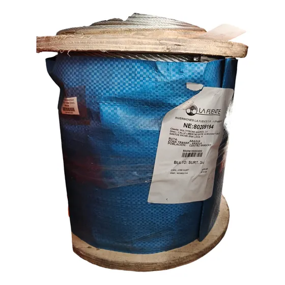 Guaya Galvanizada 3/8(10ml) X 100m Exxel