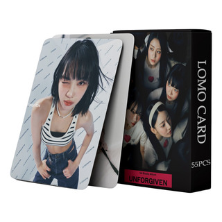 55 Photocards Le Sserafin - Unforgiven 55 Photocards Le Sserafin - Unforgiven