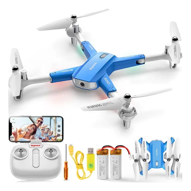 Dron Fpv 1080p Con Retención De Altitud Y 2 Baterías