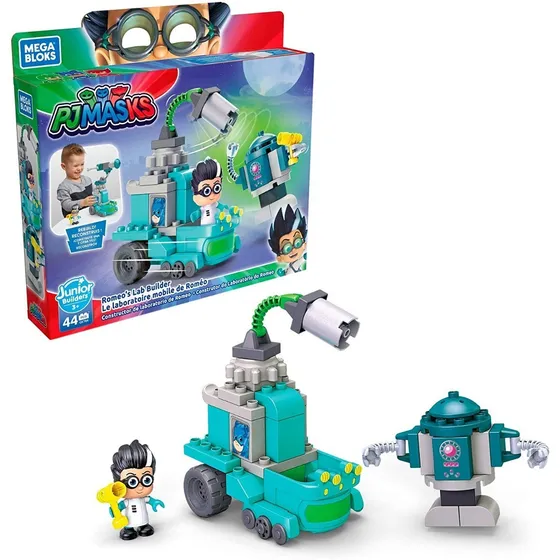Mega Bloks Pj Masks Laboratorio De Romeo's  45 Pzs Original