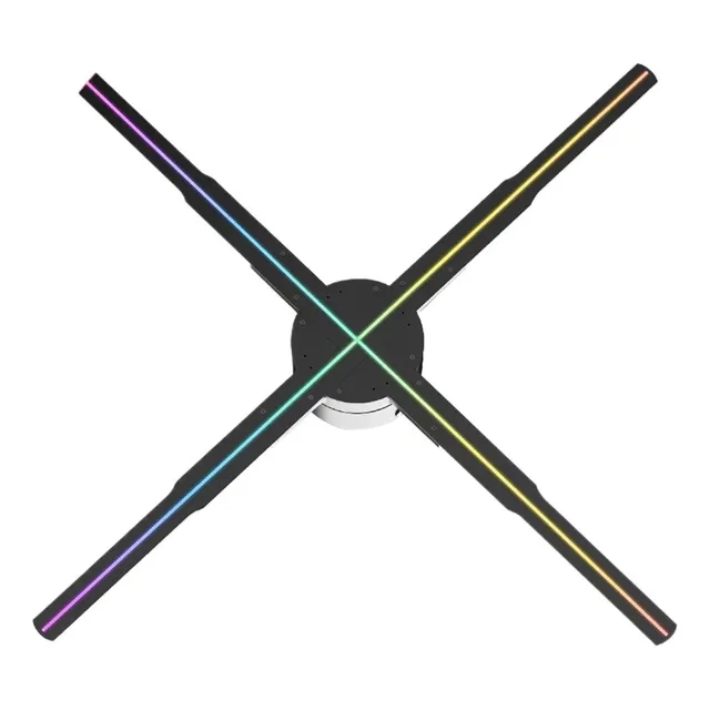 Proyector Holográfico Con Ventilador, Pantalla 3d, Wifi,