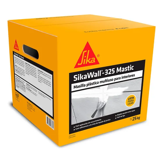 Masilla Para Yeso Multiuso Sikawall 325 Sika 25kgs