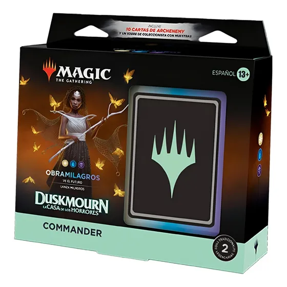 Magic Tcg Commander Deck Duskmourn Miracle Worker Español