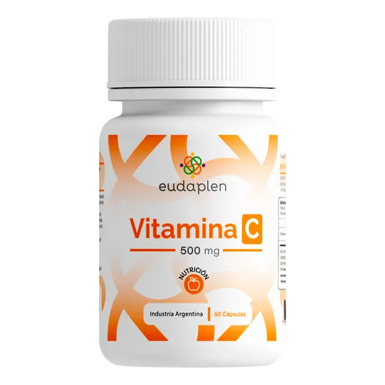 Eudaplen Vitamina C 500mg Suplemento Antioxidante X50c