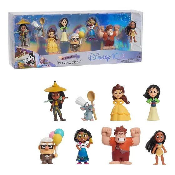 Disney 100 Set 8 Figuras Transformaciones Epicas 100 Años S6