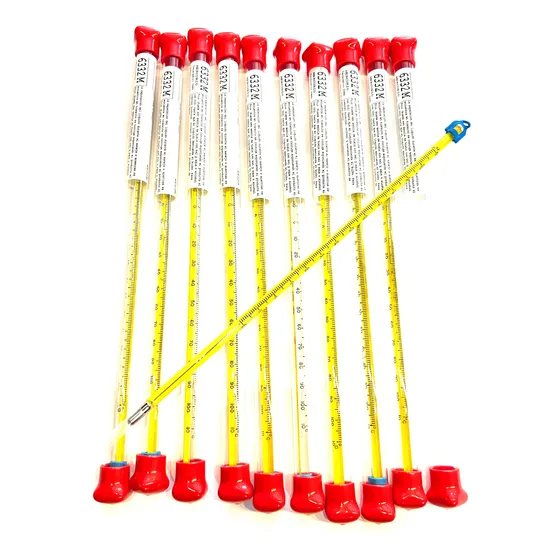 10 Termometros Laboratorio Modelo 6332m -20 A 110grados C